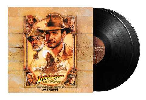 Indiana Jones and the Last Crusade (Original Motion Picture Soundtrack 2LP Vinyl)