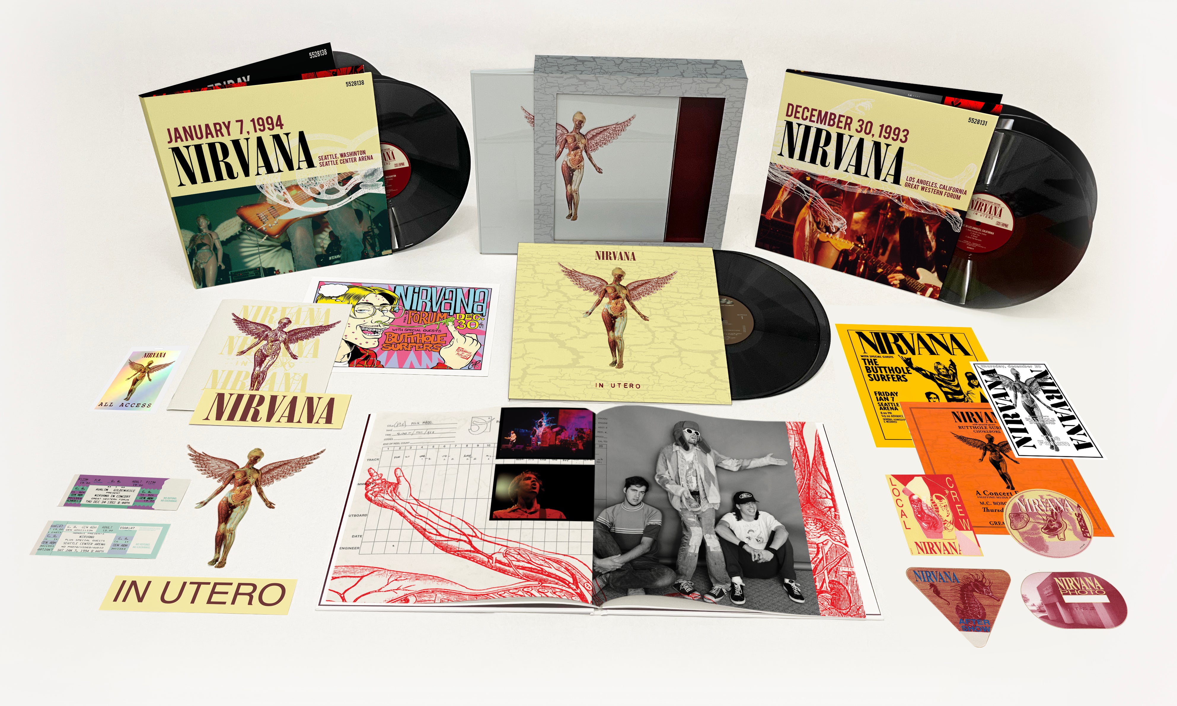 In Utero 30th Anniversary (8LP SUPER DELUXE) - uDiscover Store MX