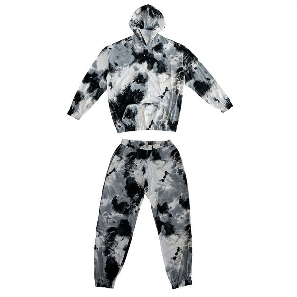 Tie dye jumper sales black
