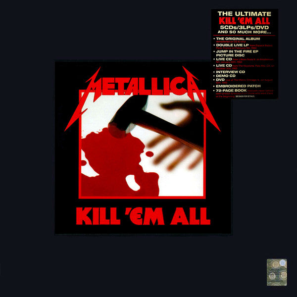 Kill 'Em All (Remastered) (Deluxe Boxset) (4LP/5CD/1DVD with book