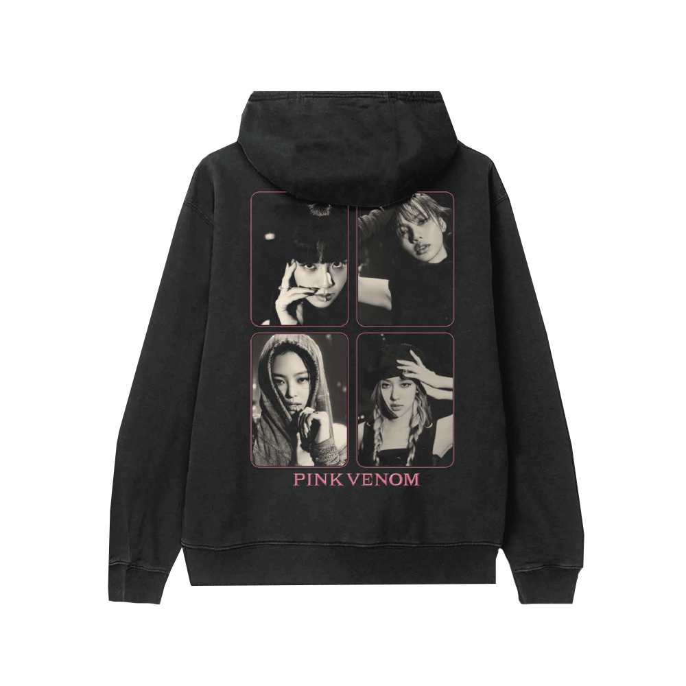 Pullover Black Pink Sudadera Sweatshirt Blackpink Jacket Official