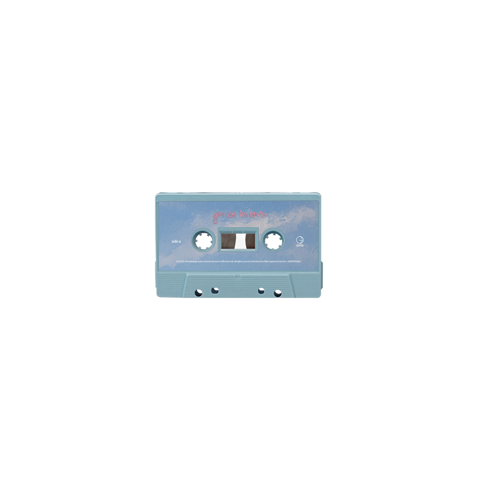 you seem pretty sad for a girl so in love - exclusive baby blue cassette