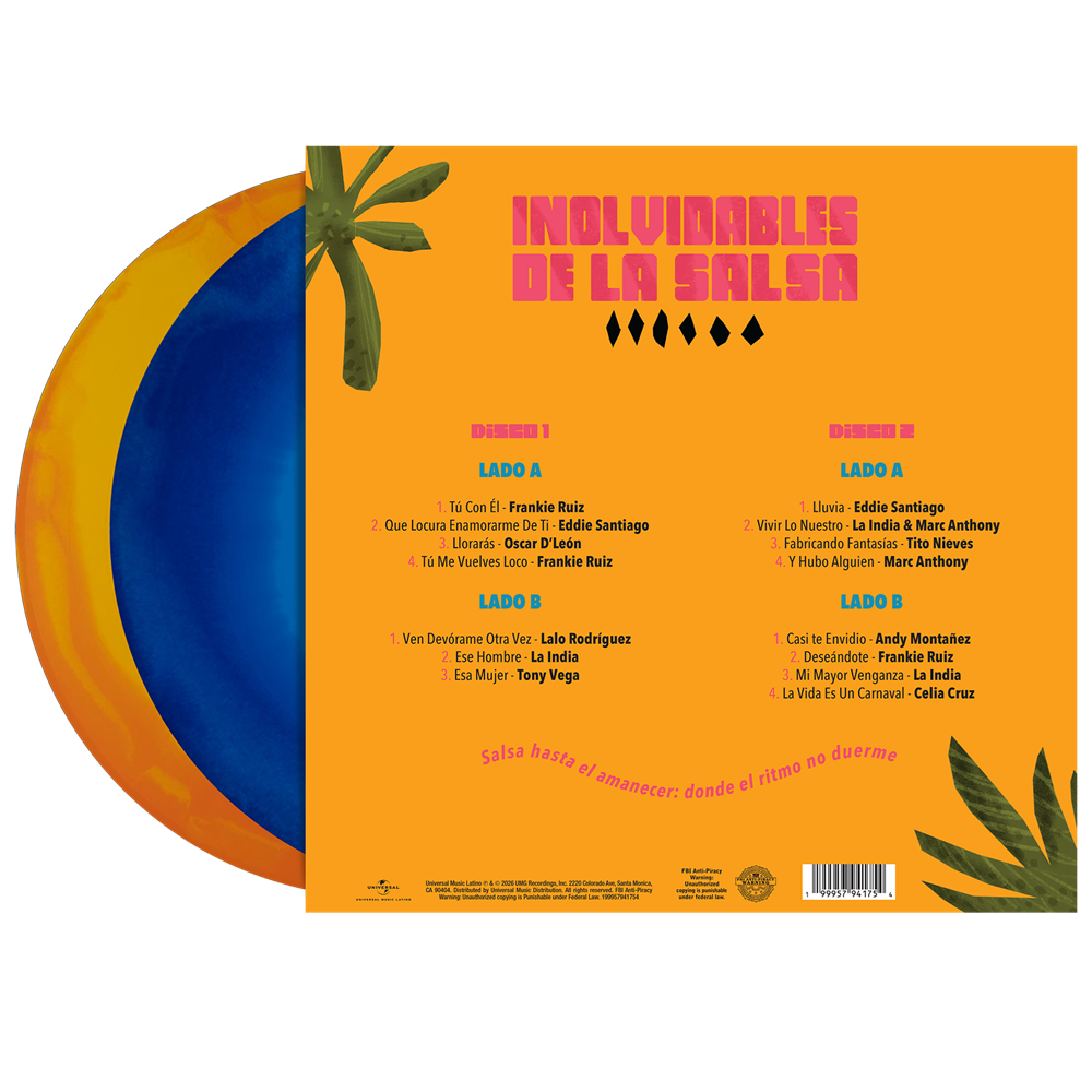 Involvidables de La Salsa 2LP Vinyl