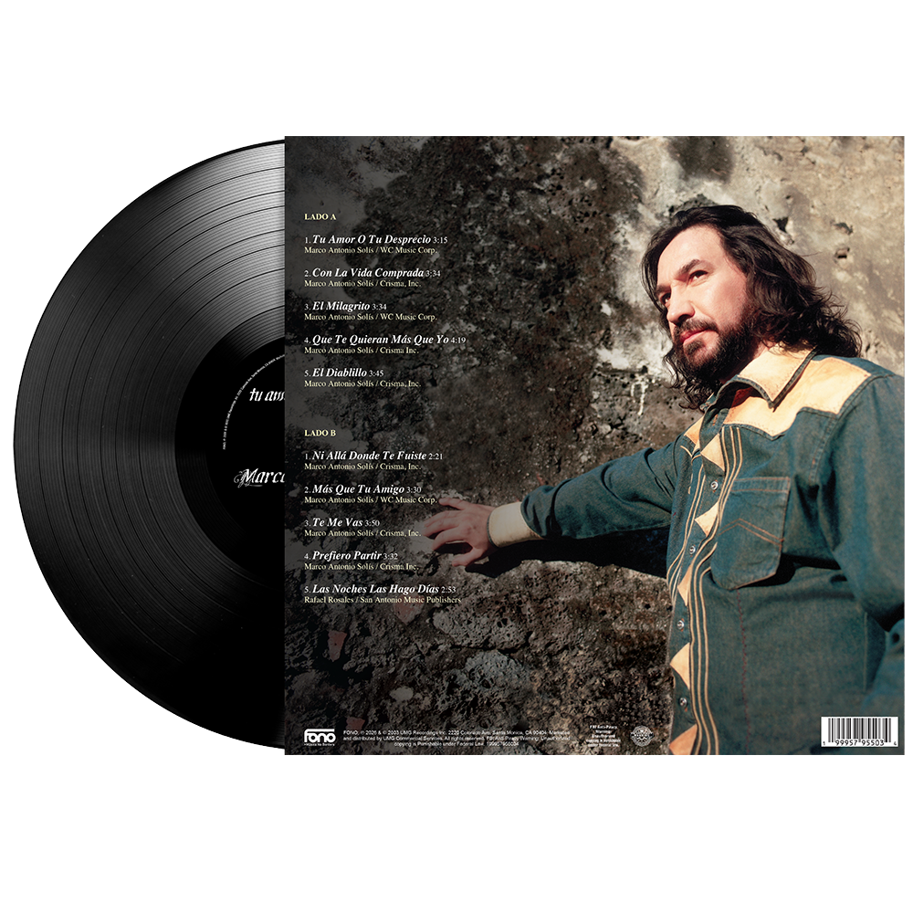 Tu Amor O Tu Desprecio 1LP Vinyl
