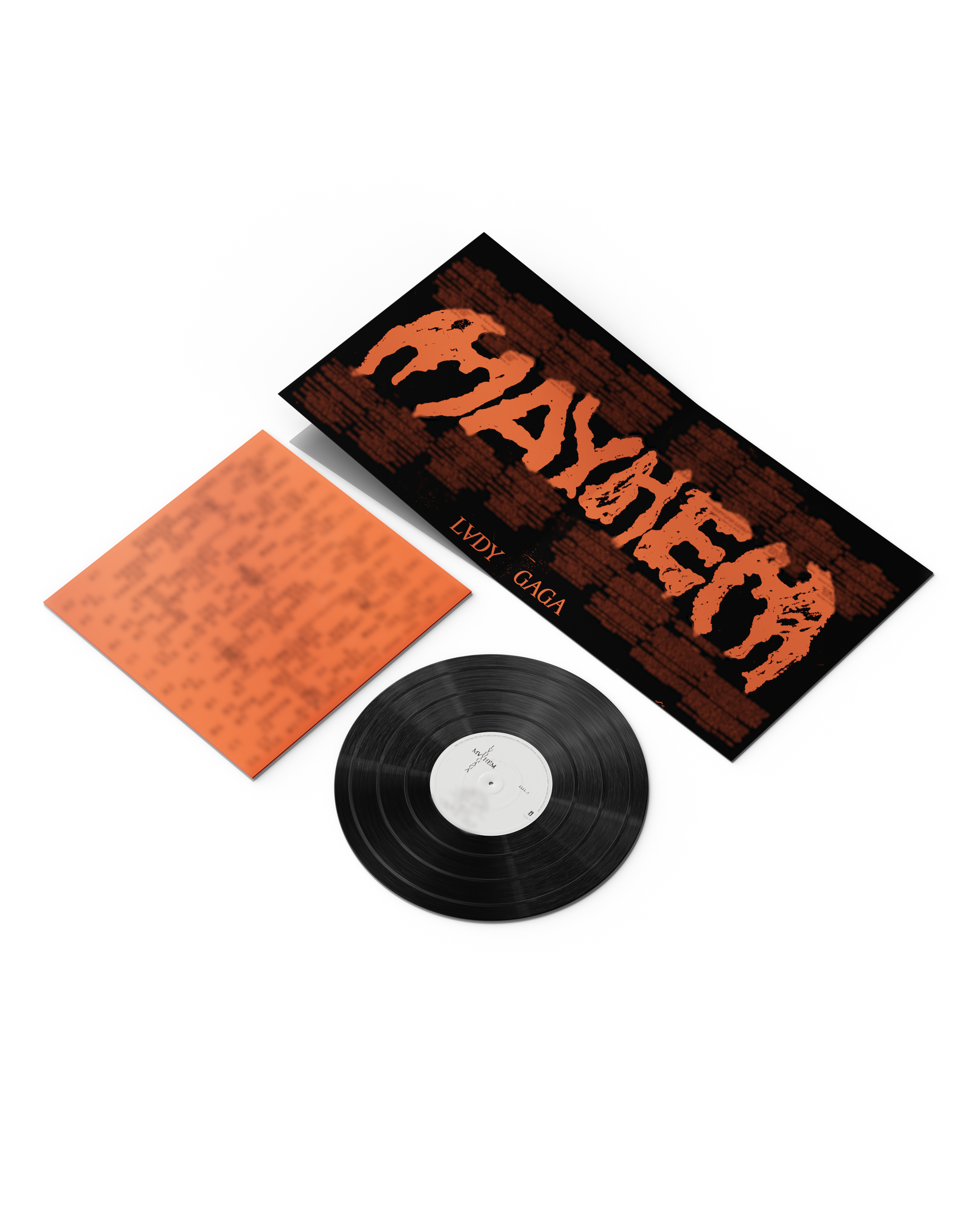 MAYHEM Standard Black Vinyl + Signed Art Card