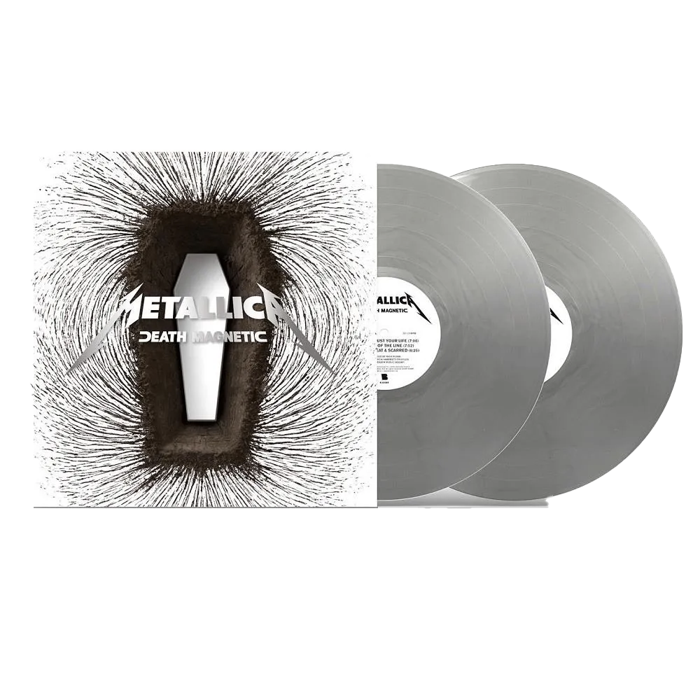 Death Magnetic (`Magnetic Silver` Coloured Vinyl) - uDiscover Store MX