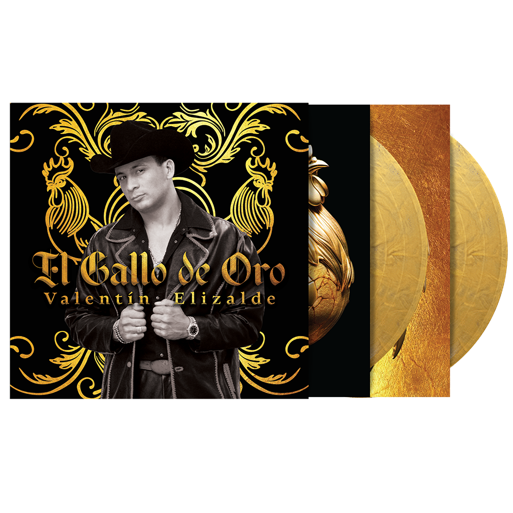 Valentín Elizalde - El Gallo De Oro 2LP Vinyl
