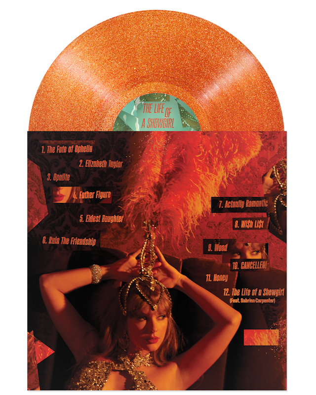 THE LIFE OF A SHOWGIRL VINYL