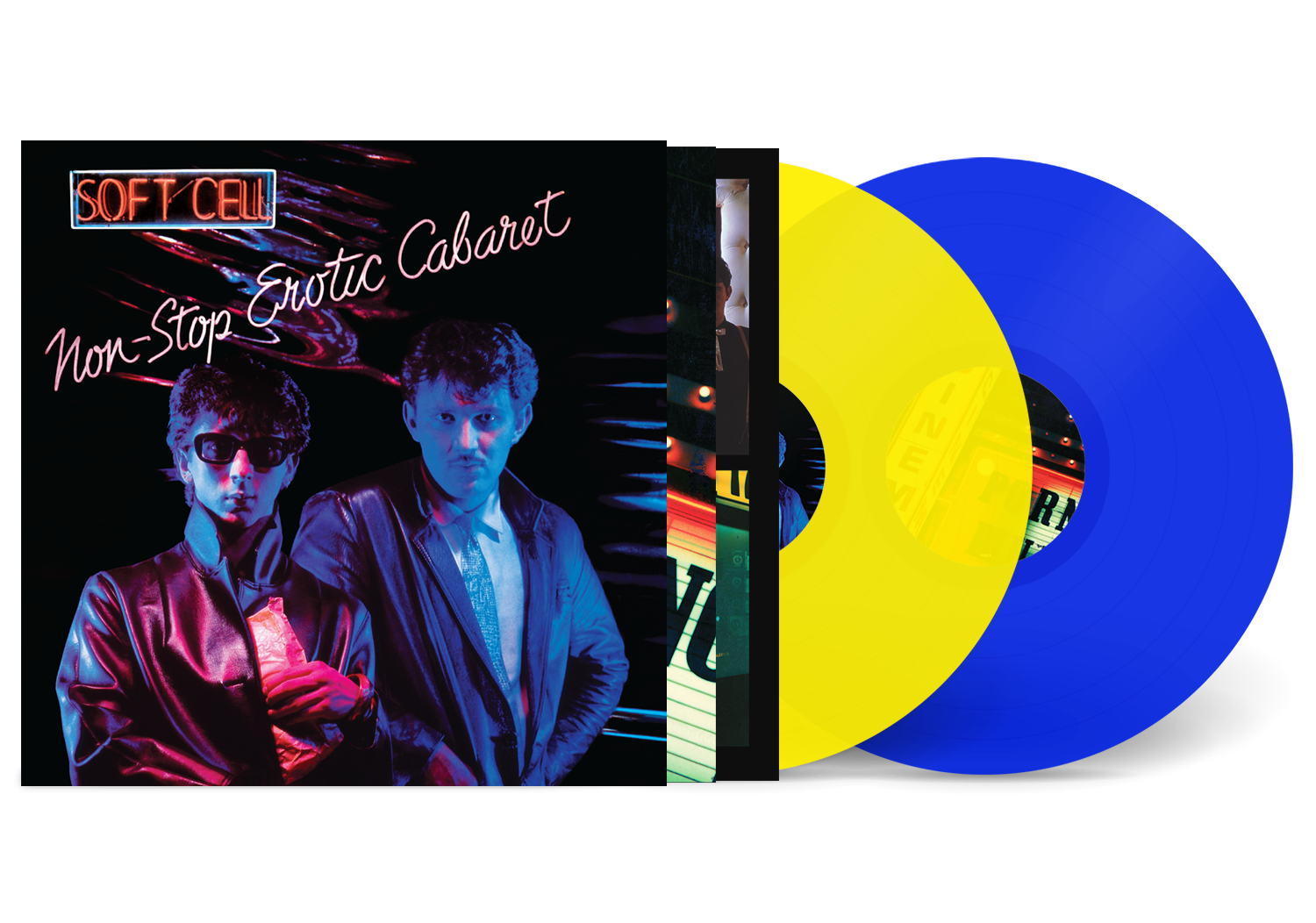 Non-Stop Erotic Cabaret: 2LP D2C Exclusive Coloured (Yellow / Blue) Vinyl Edition