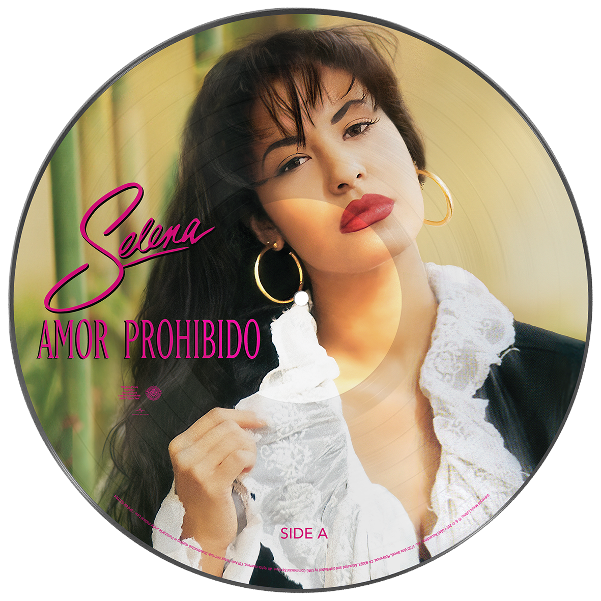 Amor Prohibido Picture Disc Vinyl - 30th Anniversary Edition