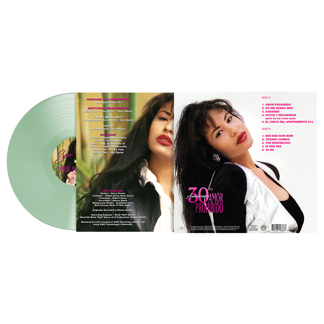 Amor Prohibido Vinyl - 30th Anniversary Spotify Fans First Edition