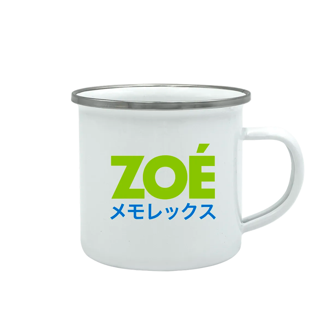 ZOÉ (Pocillo De Peltre Blanco/Verde)