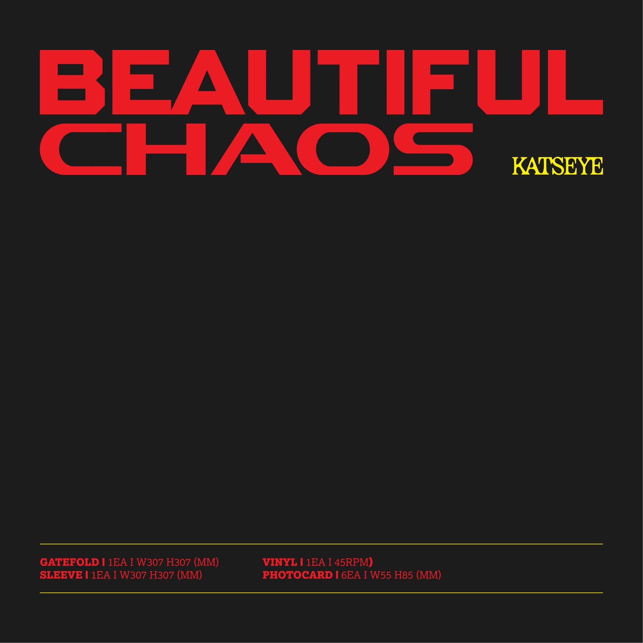 BEAUTIFUL CHAOS - Store Exclusive Vinyl + Signed Artcard