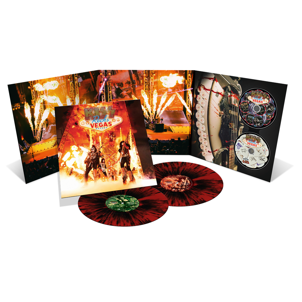 Kiss Rocks Vegas (2LP/BR/CD)
