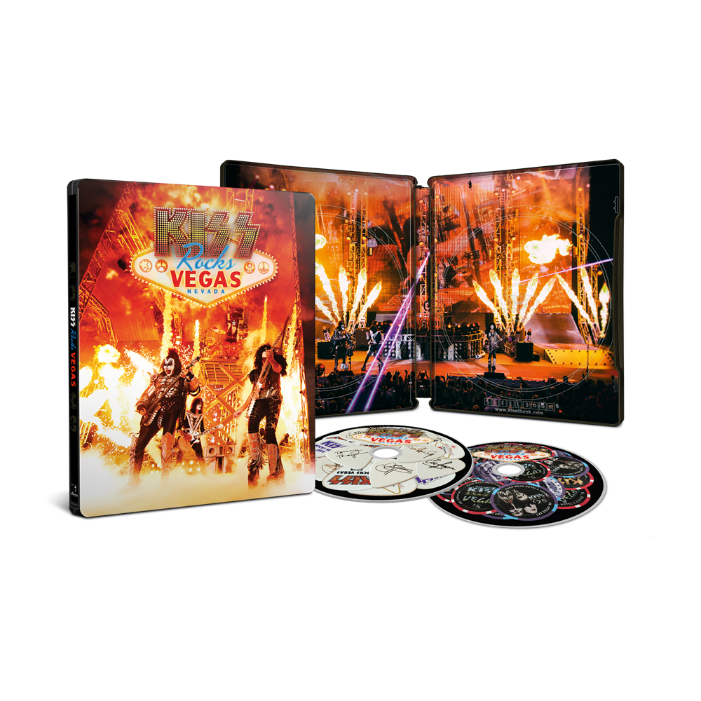 Kiss Rocks Vegas (BR/CD Steelbook)
