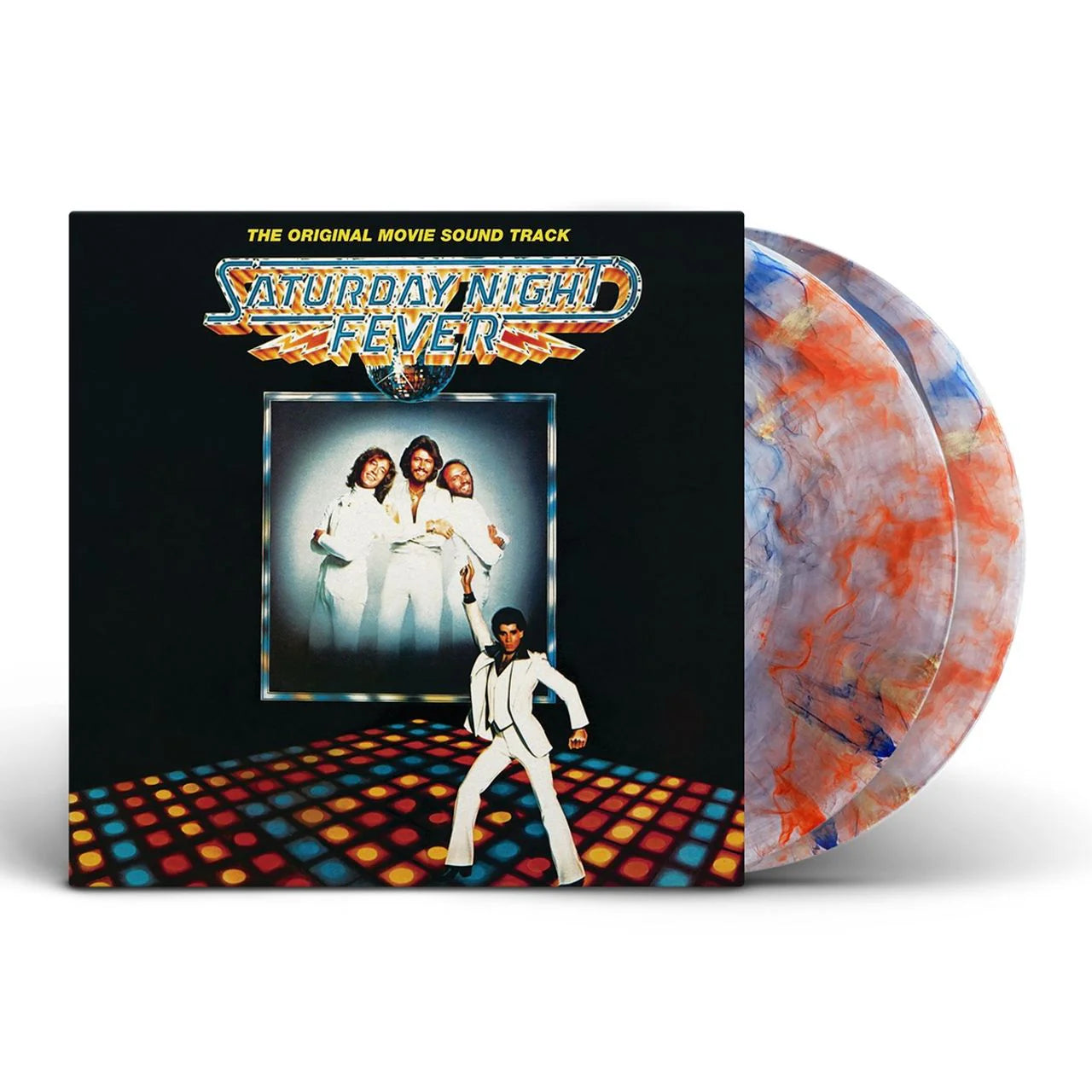 Saturday Night Fever (Red, Orange & Blue Marble Vinyl)