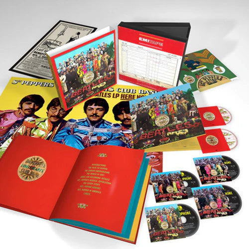 Sgt. Pepper's Lonely Hearts Club Band (Anniversary Super Deluxe Edition / 4 CDs + Blu Ray + DVD)