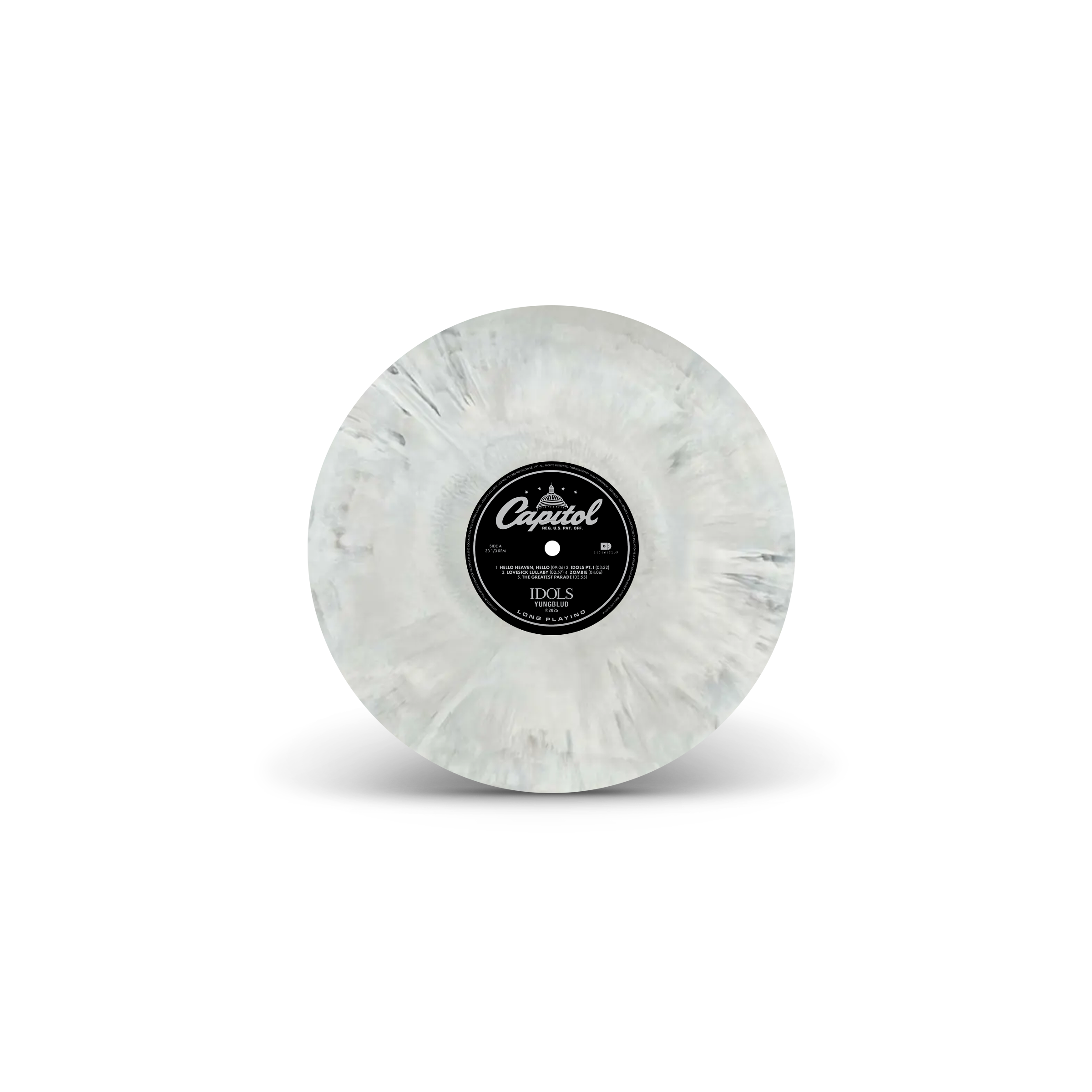 Idols "Distant Smoke" Marble Vinyl + Signed Art Card