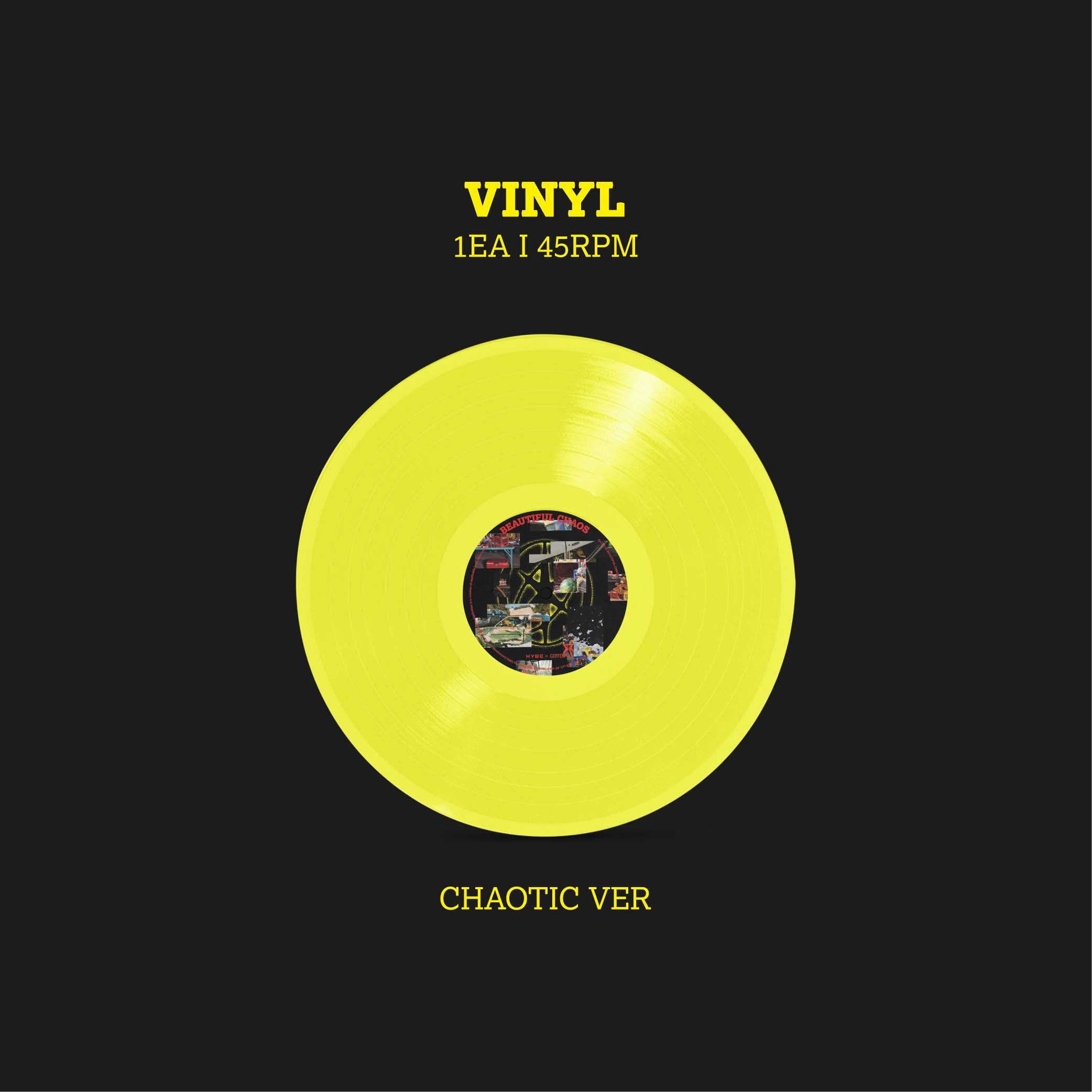 BEAUTIFUL CHAOS - Store Exclusive Vinyl + Signed Artcard