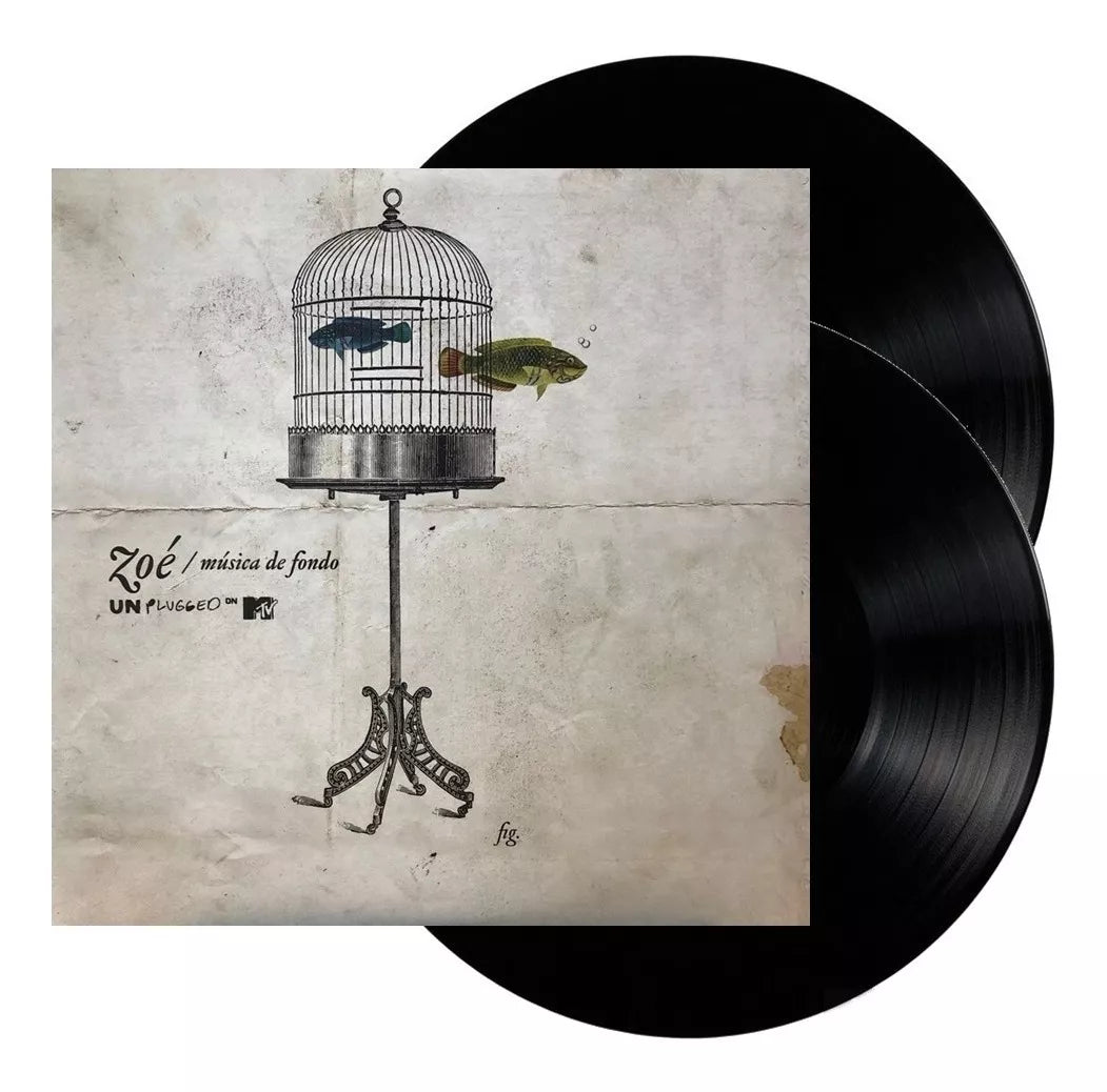 Música De Fondo "MTV Unplugged" (2LP Vinil Negro)