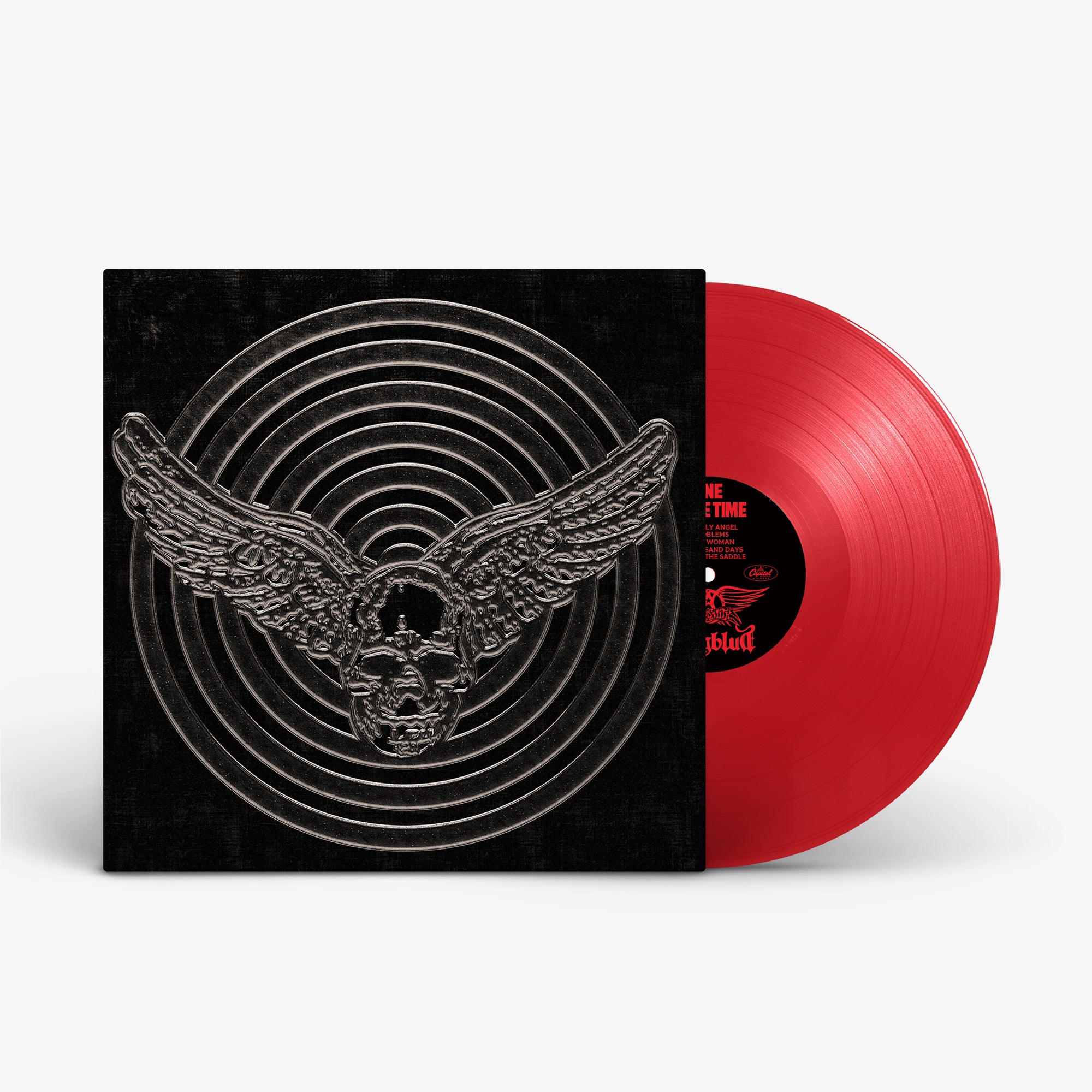 AEROSMITH & YUNGBLUD - One More Time Red Vinyl (Aerosmith Store Exclusive)