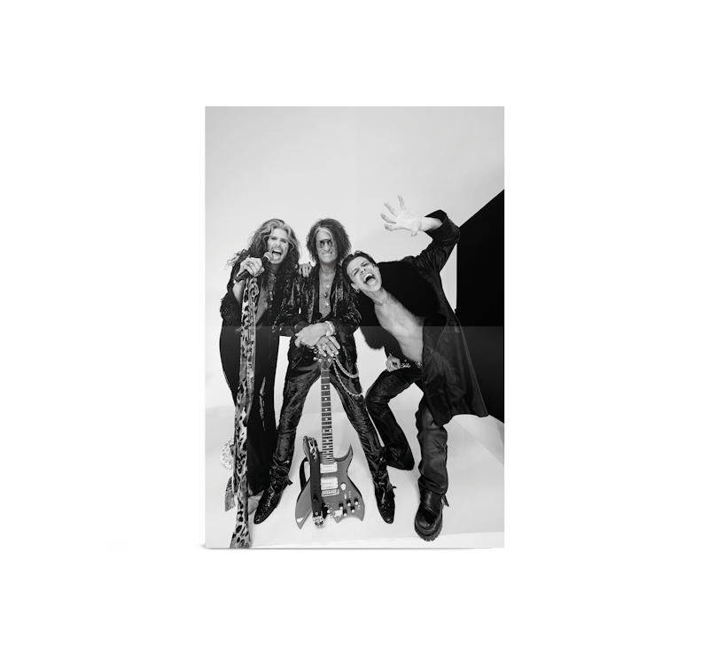 Aerosmith & YUNGBLUD - One More Time - Silver Vinyl (YUNGBLUD Store Exclusive) + Signed Art Card