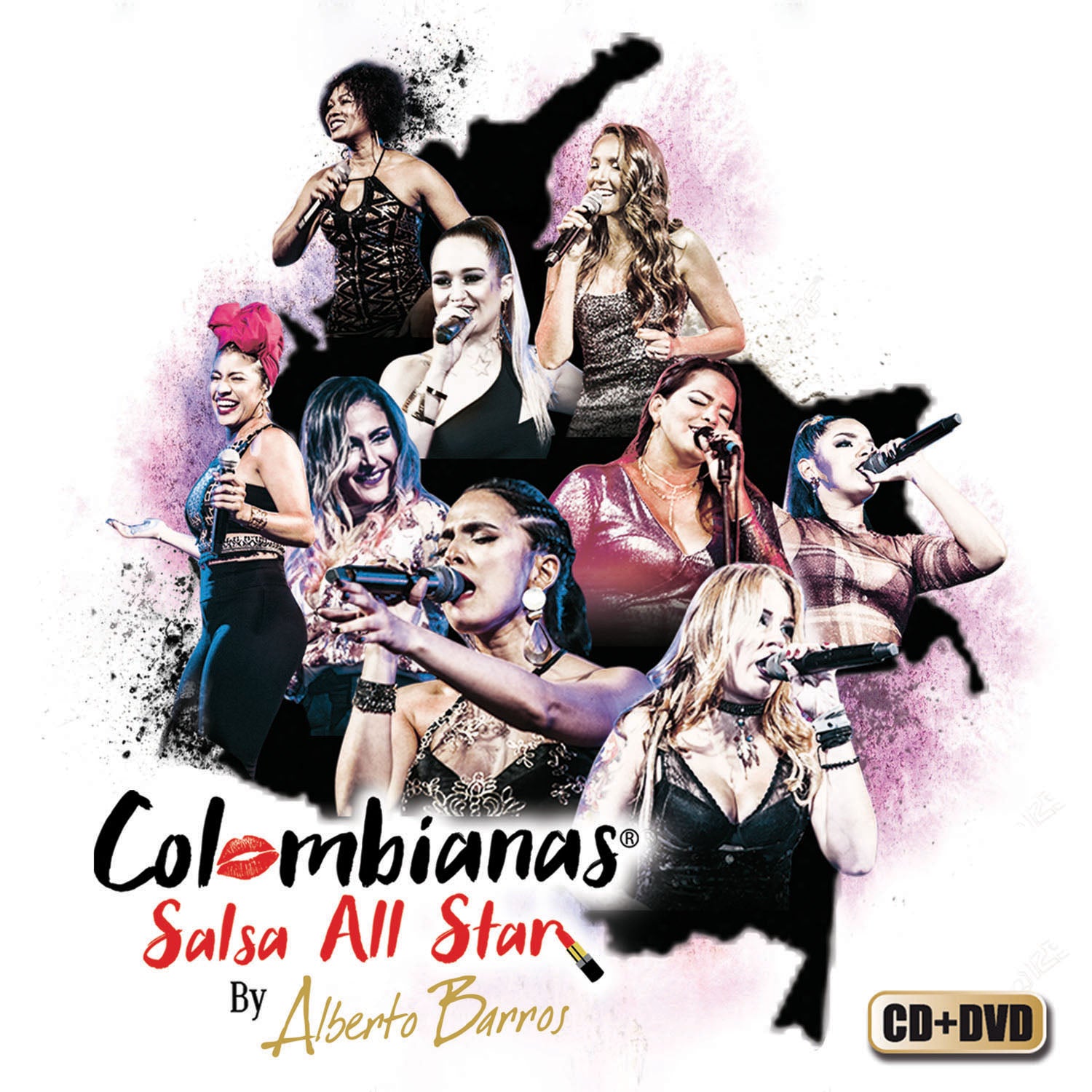 Colombianas Salsa All Star By Alberto Barros (CD+DVD)