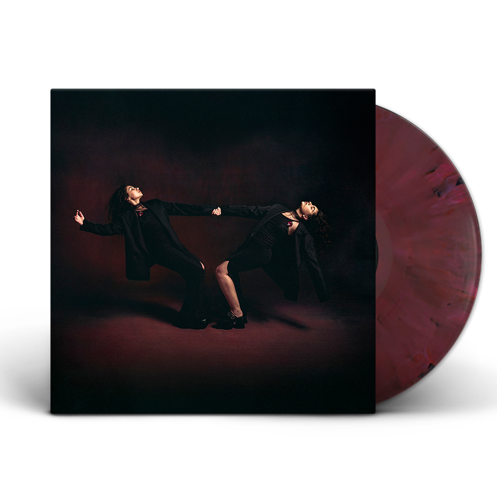 Love & Hyperbole Exclusive Red Marble LP + Signed Print