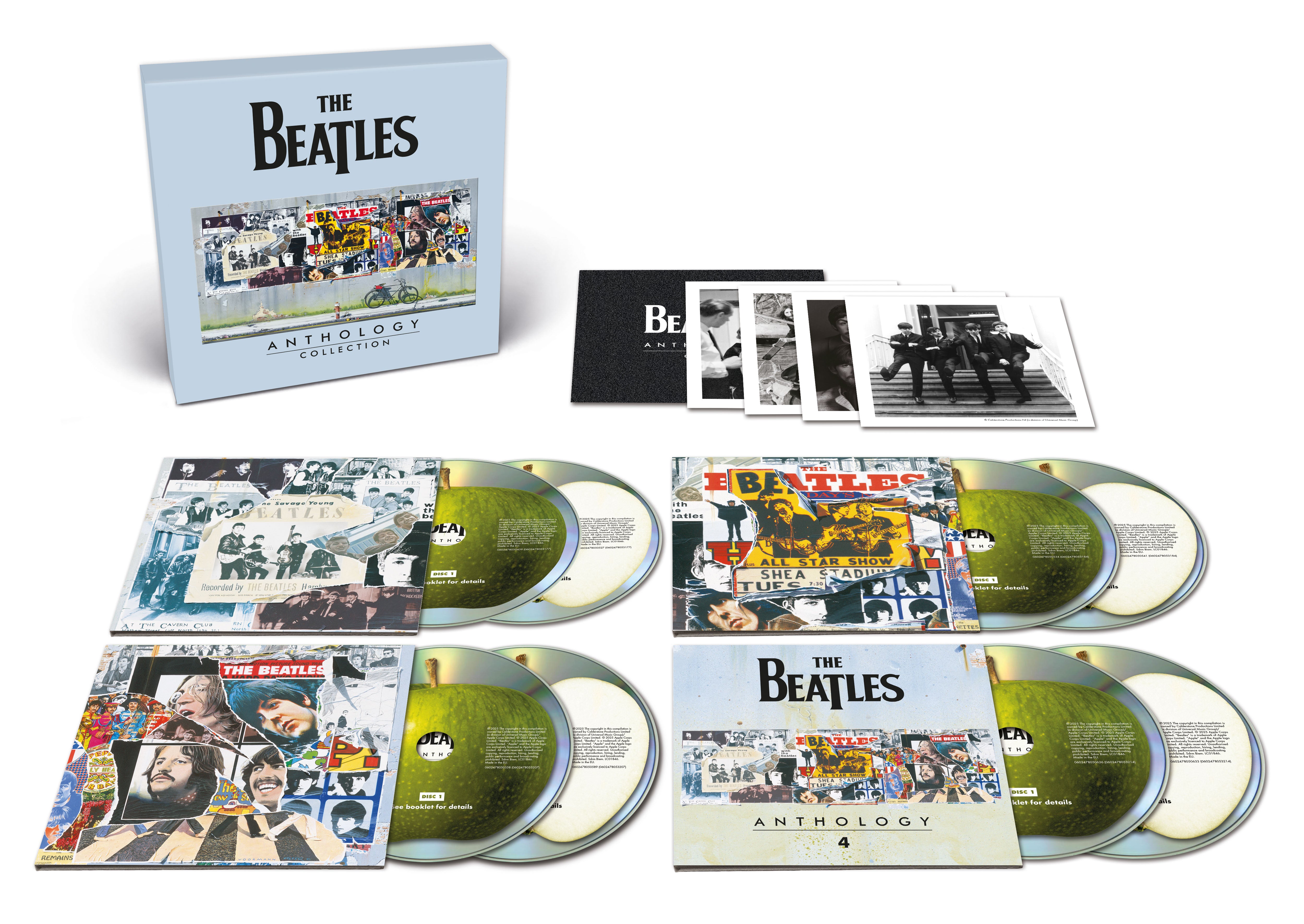Anthology Collection (2025 Edition) + Limited, Numbered Photo Art Card Set: 8CD Boxset