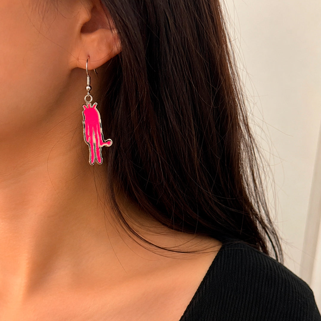 Aretes Zoé "Memorito" (Plateado)