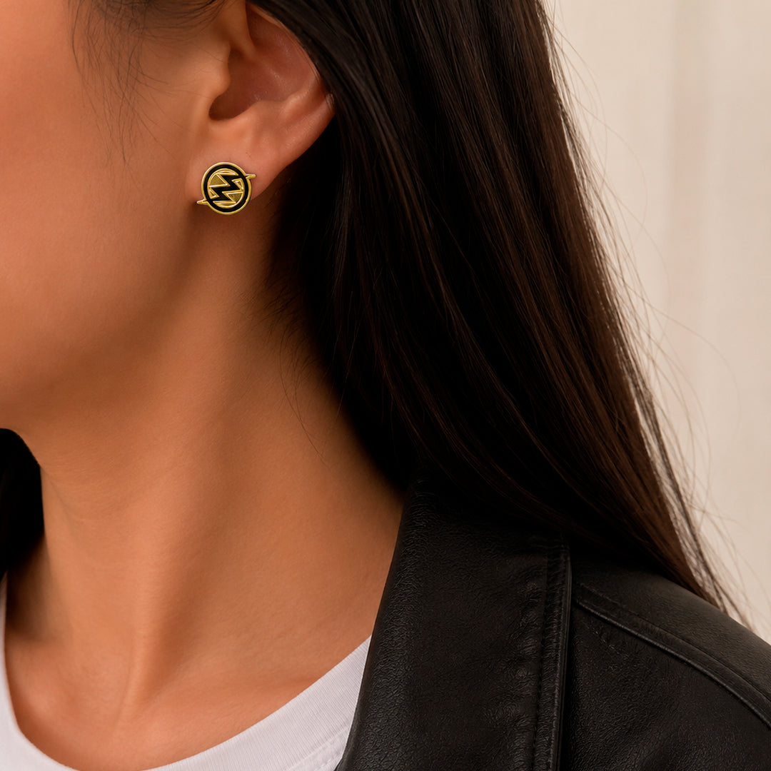 Aretes Zoé "Rayo" (Dorado)