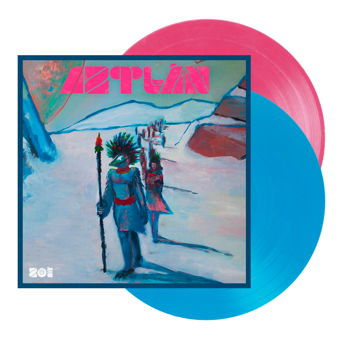 Aztlán (2LP Vinilo de color Rosa/Azul) - uDiscover Store MX