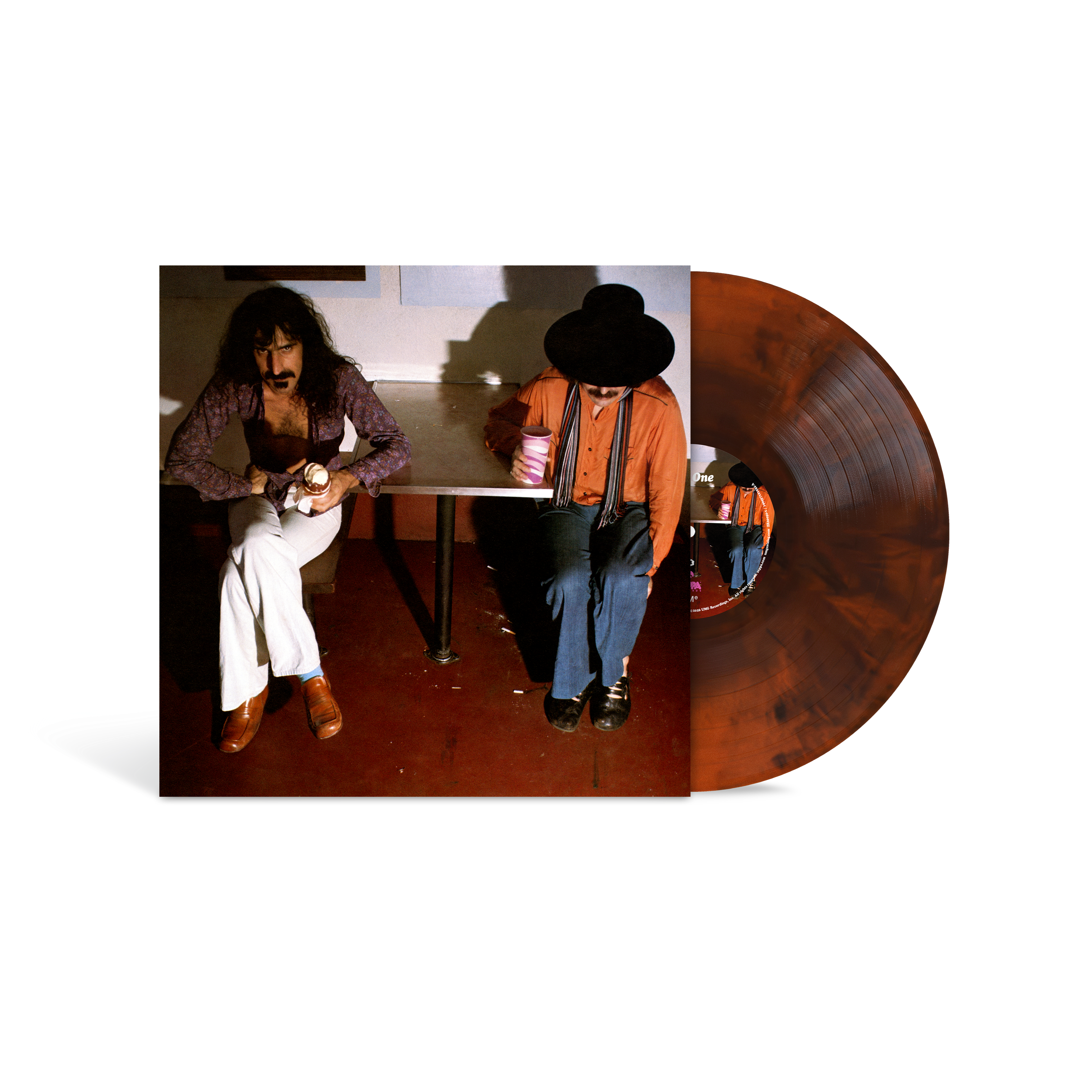 Frank Zappa, Captain Beefheart, Mothers of Invention - Bongo Fury 50th Anniversary (Orange & Black Galaxy 1LP)