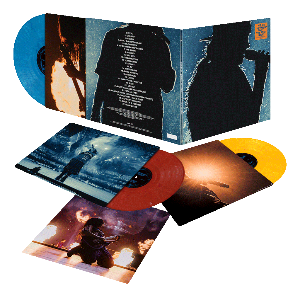 HIT ME HARD AND SOFT: THE TOUR (LIVE) VINYL