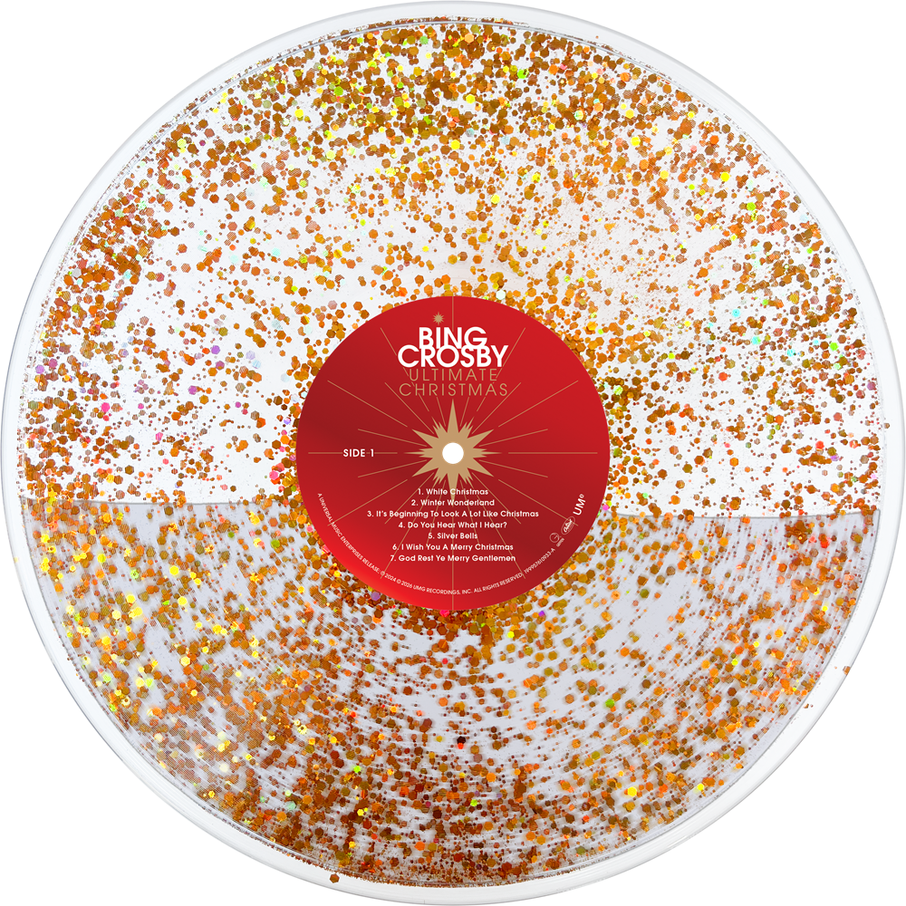 Bing Crosby - Ultimate Christmas (Sparkling Holiday Liquid-Filled) 1LP
