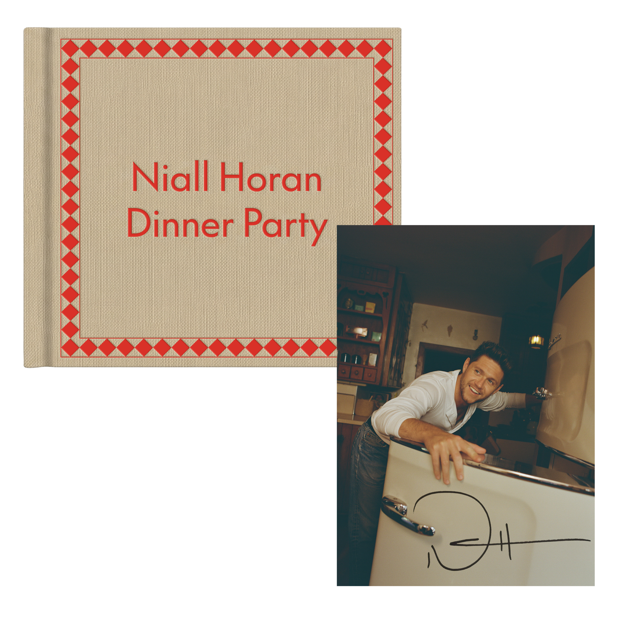 Dinner Party - Hardcover Book CD + Signed Art Card