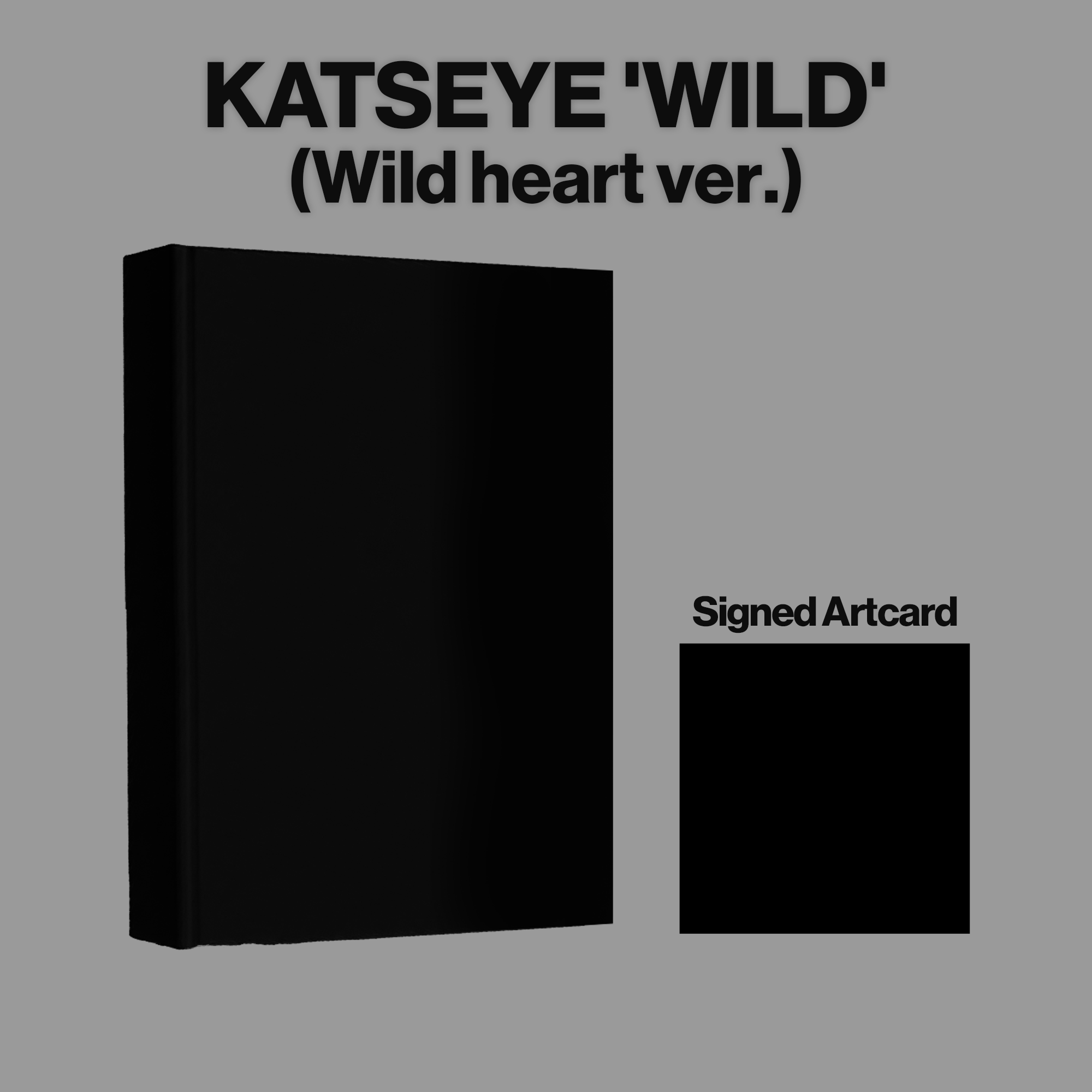 WILD (Wild Heart ver.) - Standard Edition + Signed Artcard