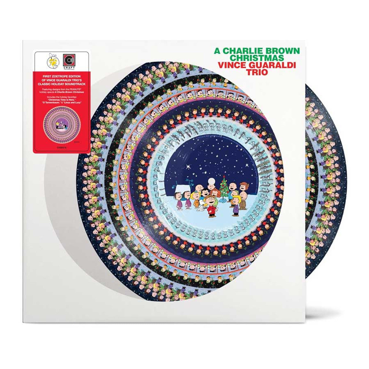 A Charlie Brown Christmas (1LP Zoetrope Vinyl)