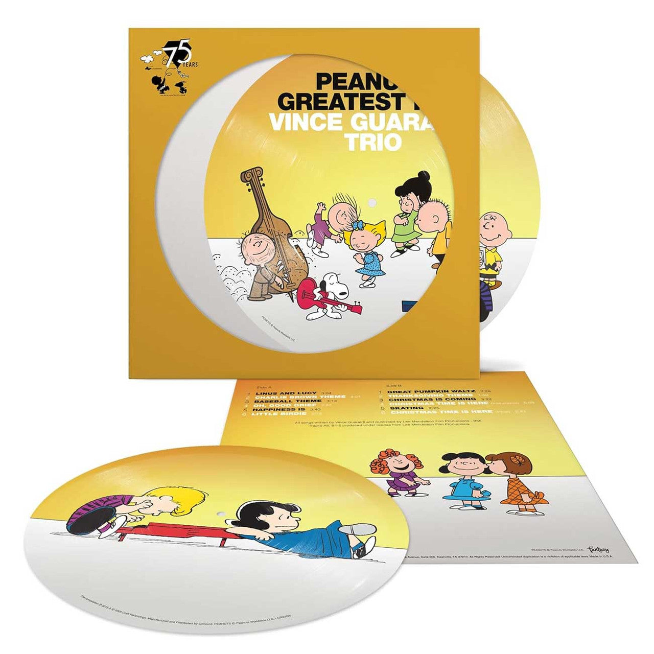 Peanuts Greatest Hits (75th Anniversary Edition) (LP Picture Disc)