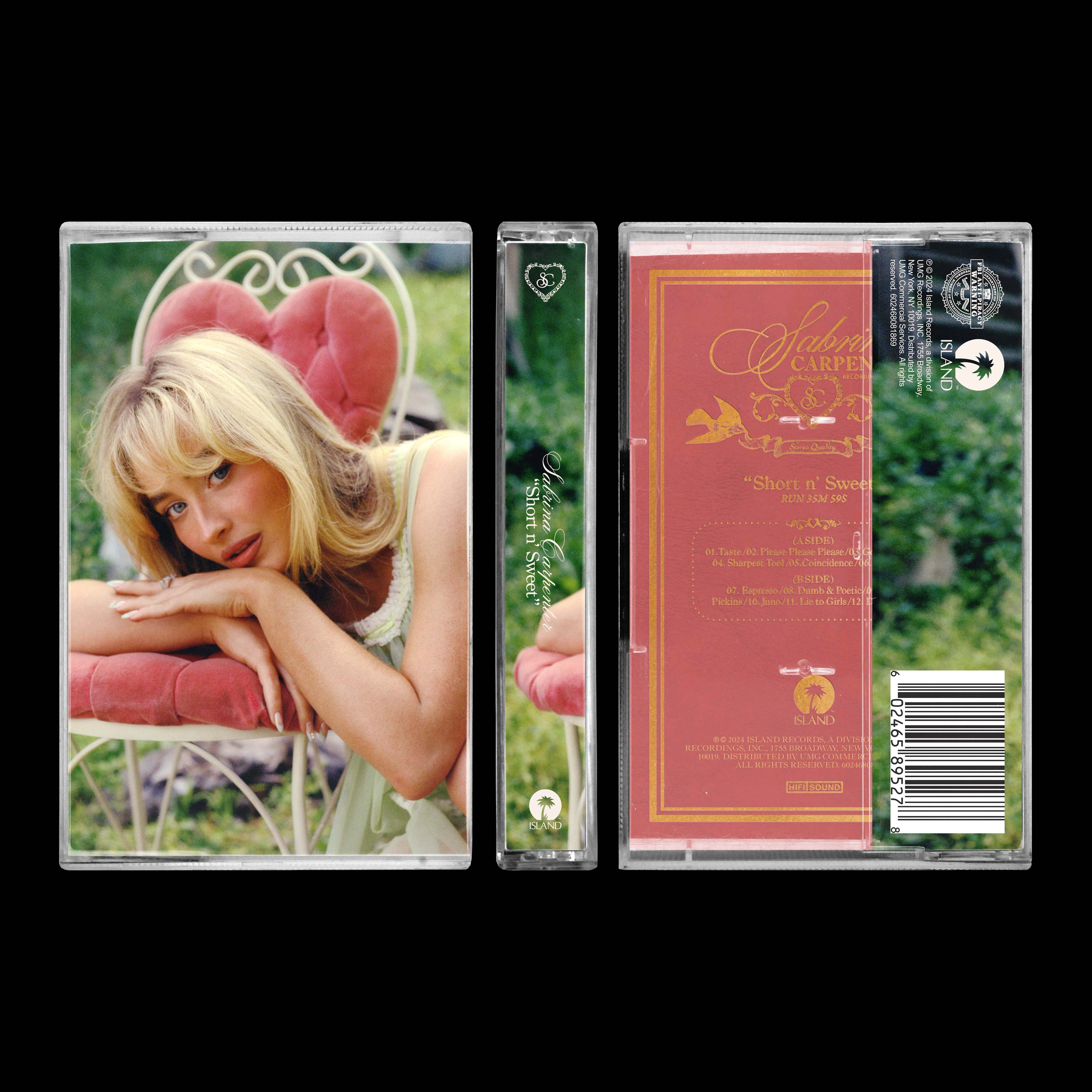 Short n' Sweet Alternate Cover Limited Edition International Cassette