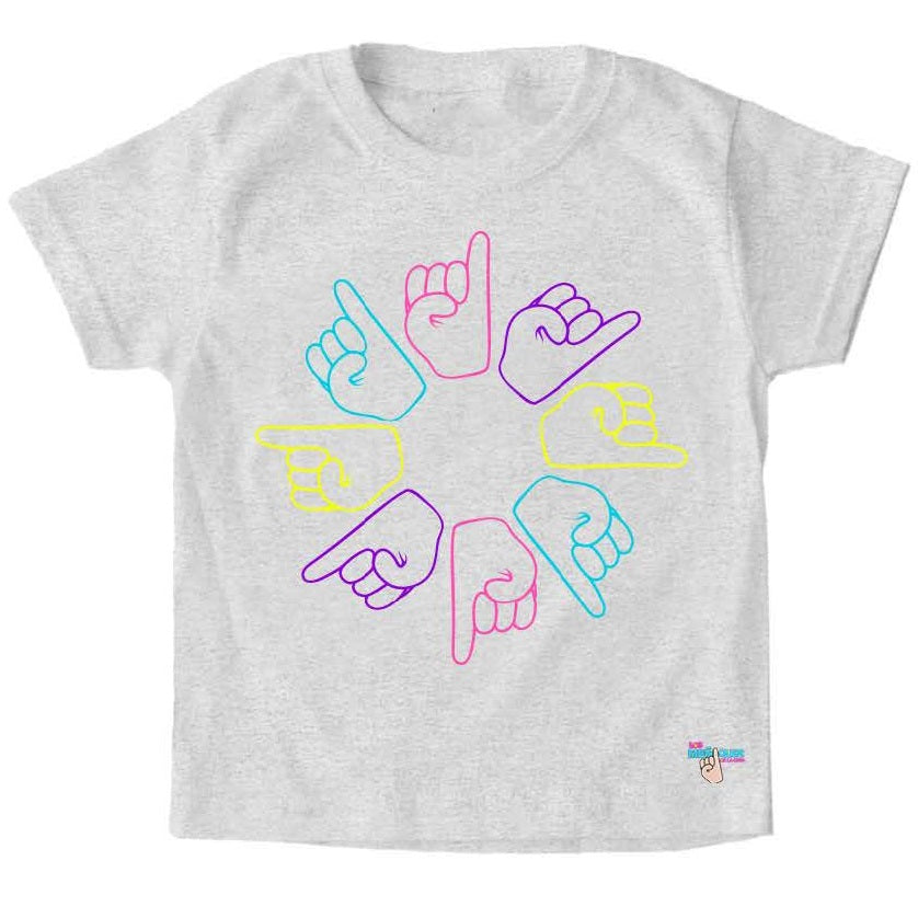 Círculo Colorido Los Meñiques de la Casa (Playera infantil)