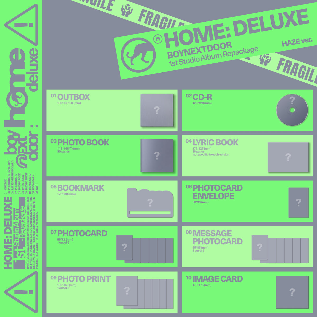 HOME: DELUXE (HAZE Ver.)