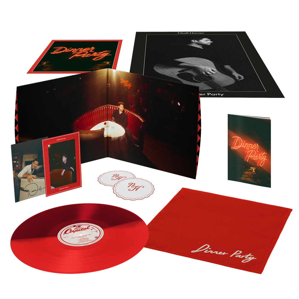 Dinner Party - Red Booth Edition Vinyl + Signed Art Card