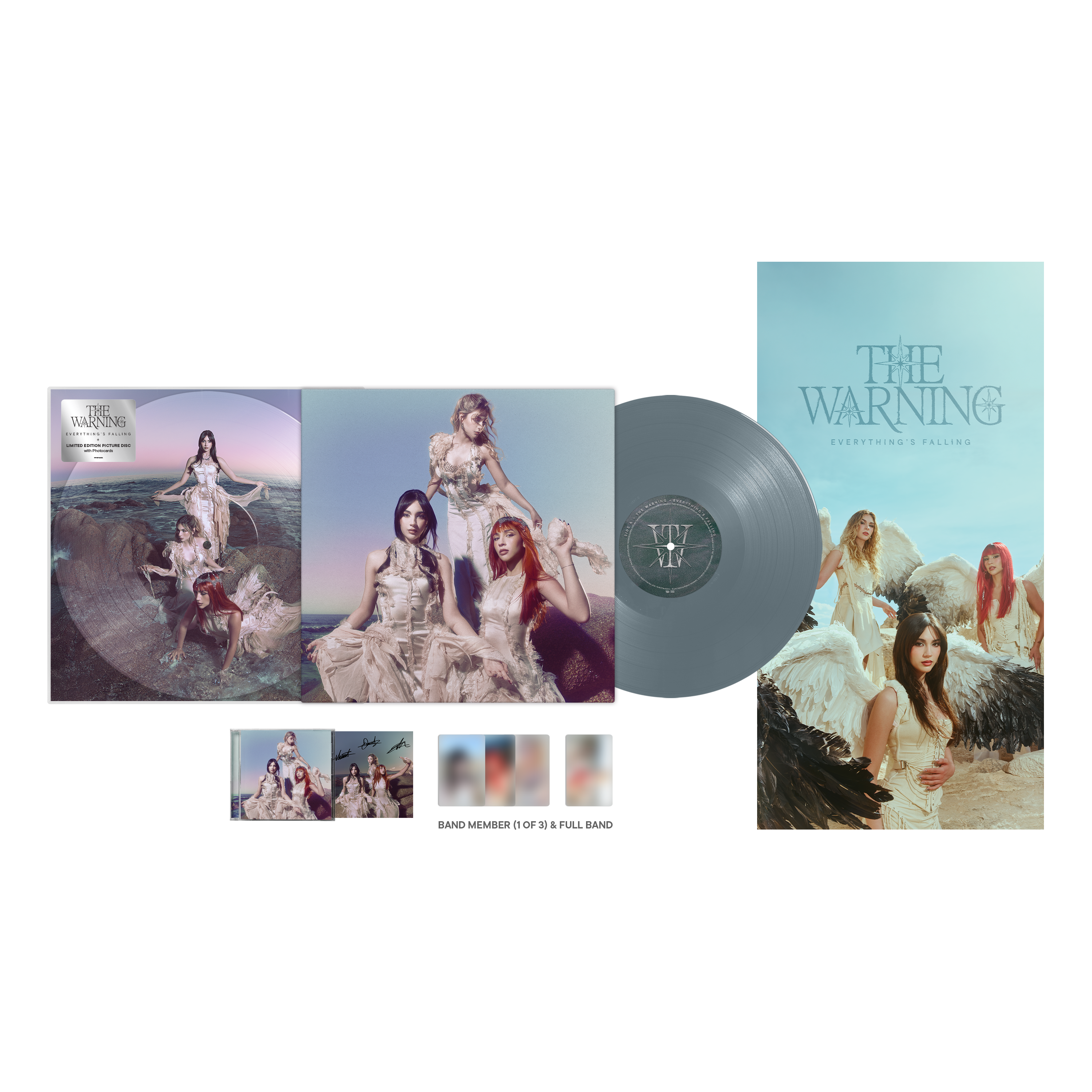 Everything's Falling Alt Cover LP + Alt Cover CD + Picture Disc LP + Signed Insert