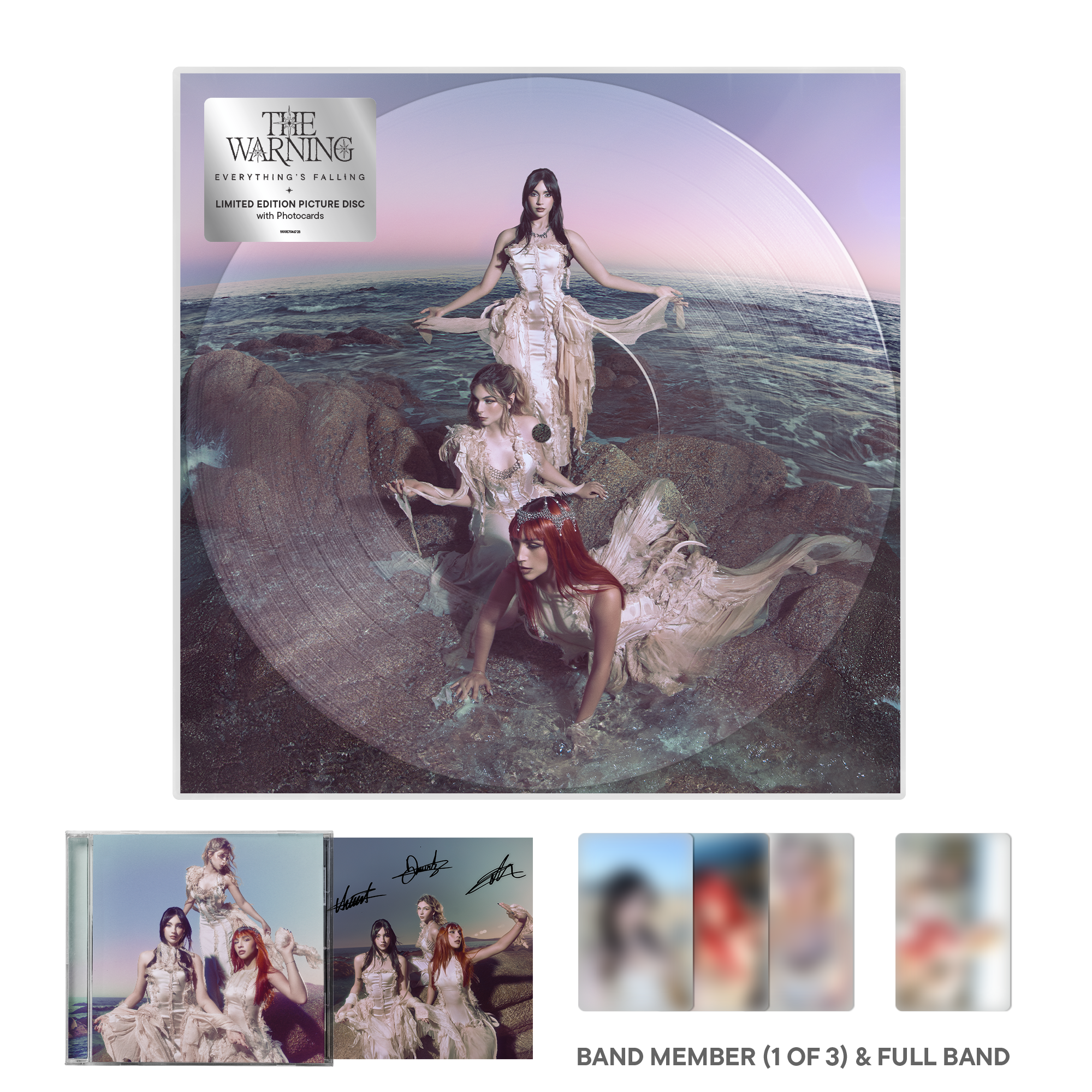 Everything's Falling Alt Cover CD + Picture Disc LP + Signed Insert