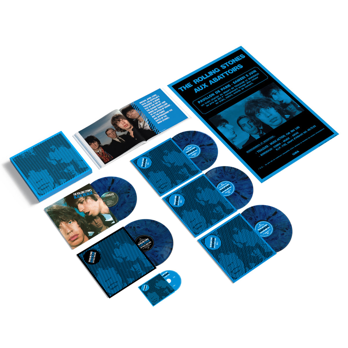 Black and Blue Super Deluxe 5LP Blu Ray (Colour) Boxset