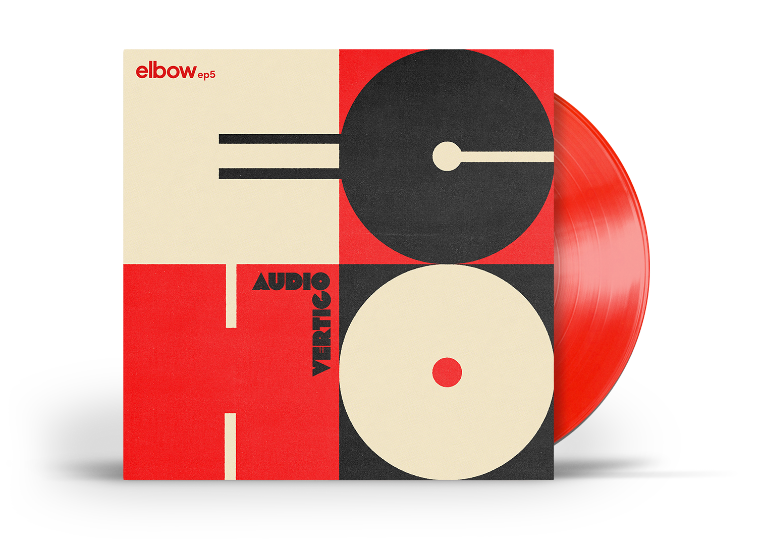 AUDIO VERTIGO ECHO elbow EP5 - 12" Store Exclusive Red Vinyl