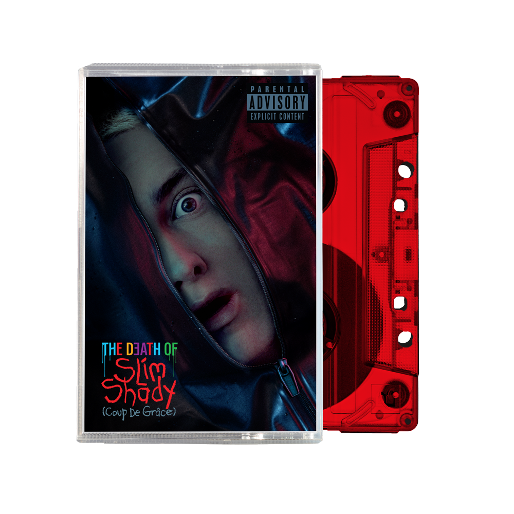 The Death of Slim Shady (Coup de Grâce) Red Translucent Cassette (D2C Exclusive)