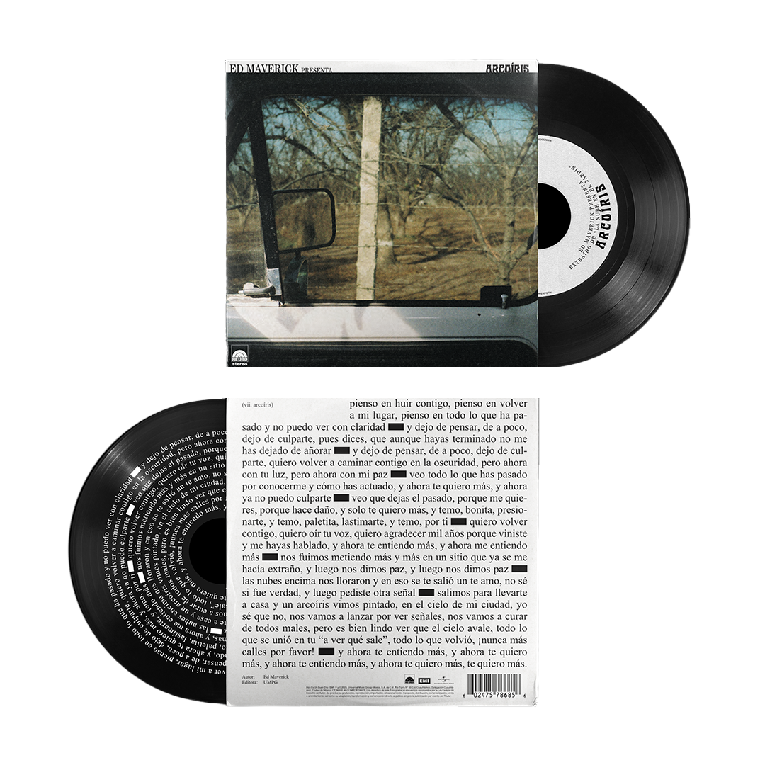 arcoíris (vinilo negro 7")