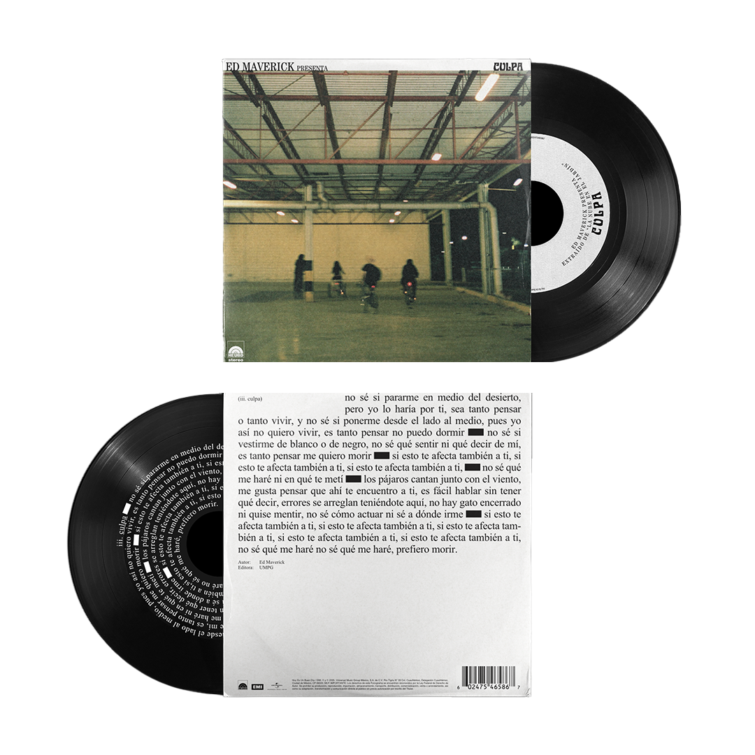 culpa (vinilo negro 7")